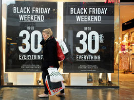 Záběry z amerického Black Friday (ilustrační foto).