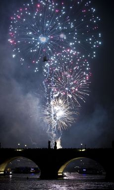 Pyrotechnická show bude stát zhruba 1,2 milionu korun (ilustrační foto).