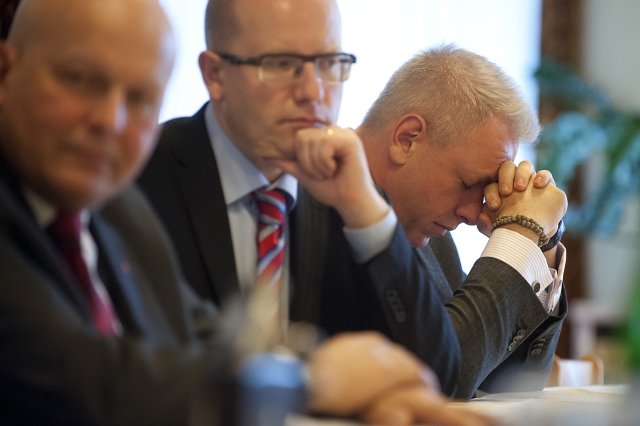 Nominaci na prvního místopředsedu na sobotním krajském jednání ve Větrném Jeníkově dostal ministr vnitra Milan Chovanec (vpravo).