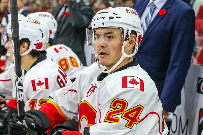 Jiří Hudler byl u všech gólů Calgary proti Arizoně.