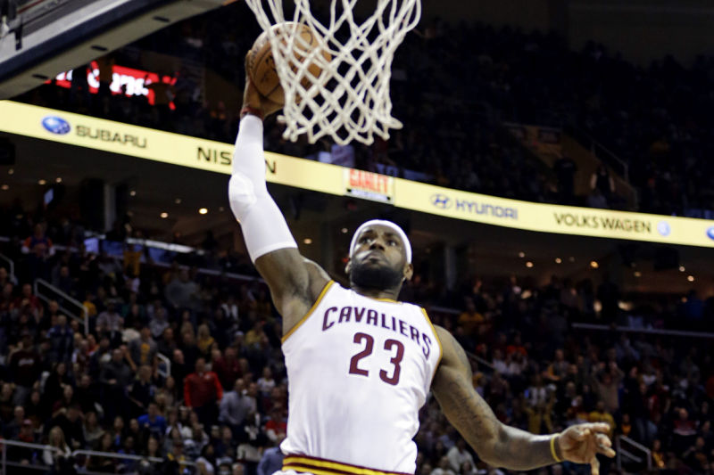 LeBron James zaznamenal proti Indianě 11 bodů v rozhodující třetí čtvrtině. LeBron James zaznamenal proti Indianě 11 bodů v rozhodující třetí čtvrtině.