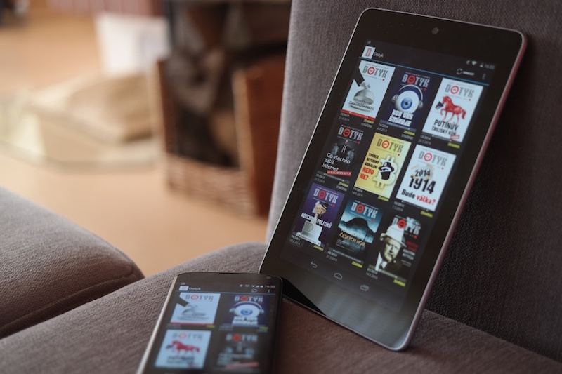 Magazín Dotyk vydává Tablet Media. Magazín Dotyk vydává Tablet Media.