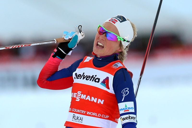 Norka Therese Johaugová suverénně ovládla klasickou desítku v Ruce.