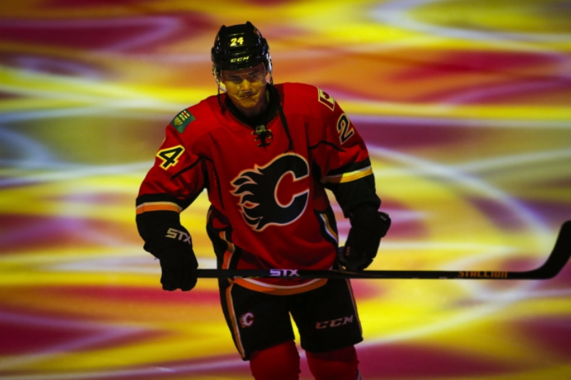 Jiří Hudler, střelec Calgary.