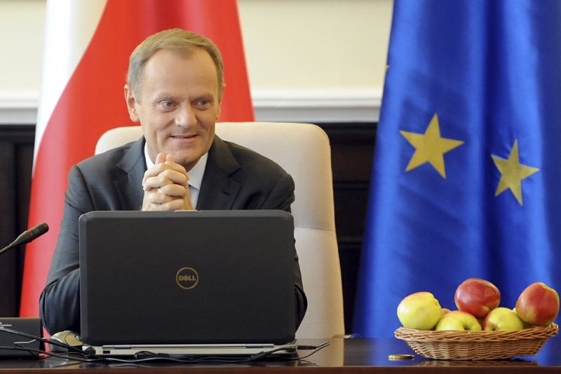 Nový předseda Evropské rady Donald Tusk.