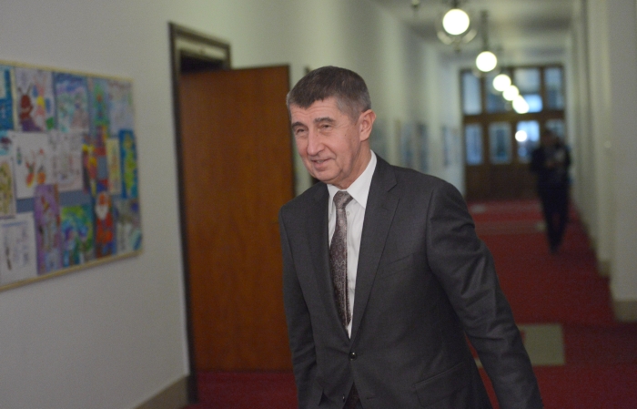 Andrej Babiš, lídr hnutí ANO a ministr financí.