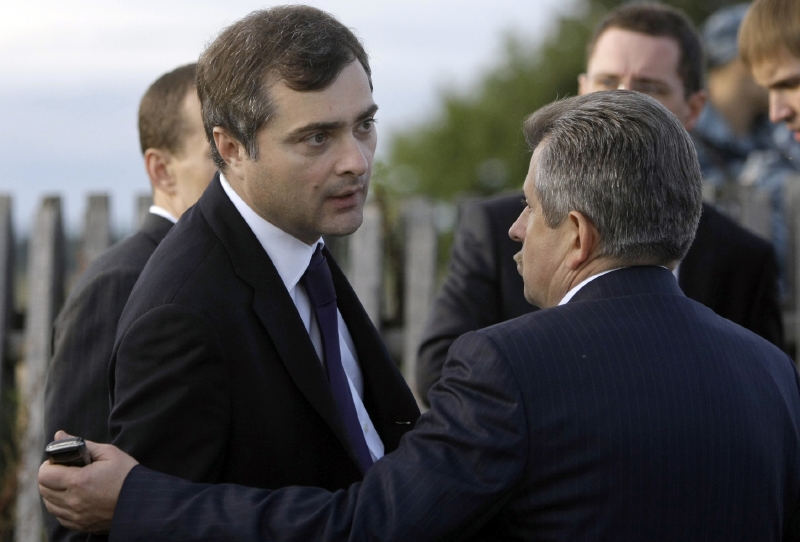 Vlivný poradce Vladislav Surkov. Vlivný poradce Vladislav Surkov.