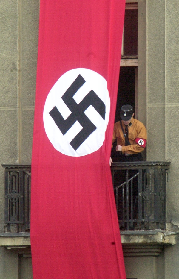 Natáčení seriálu Hitler: Kořeny zla (ilustrační foto).