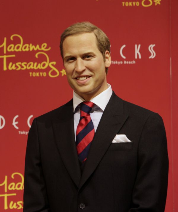 Vosková figurína prince Williama z Muzea Madamme Tussauds. Vosková figurína prince Williama z Muzea Madamme Tussauds.