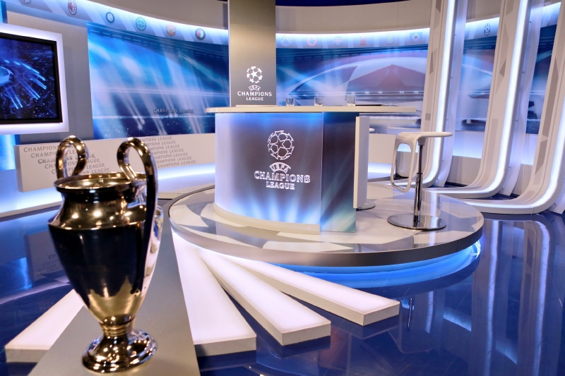 Liga mistrů UEFA.