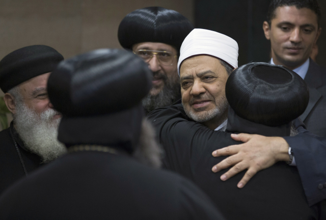 Velký imám mešity při káhirské univerzitě Al-Azhar Muhammad Ahmad Tájib.