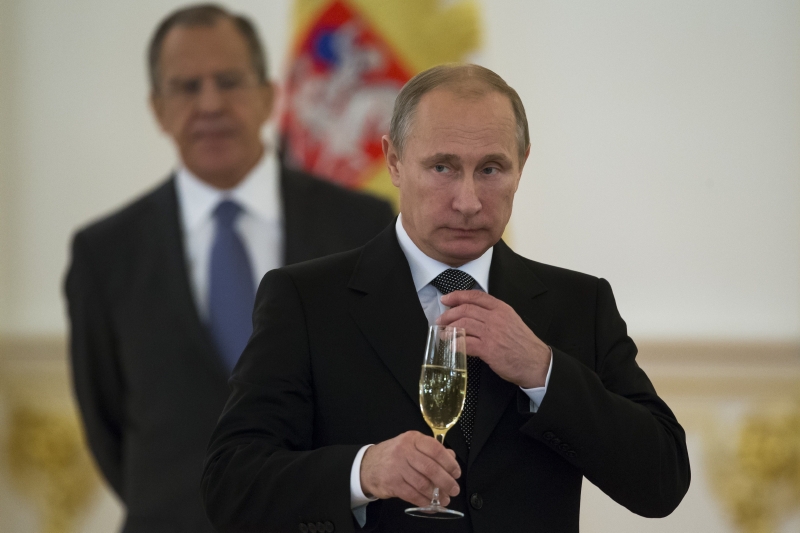 Ruský prezident Vladimir Putin. Ruský prezident Vladimir Putin.