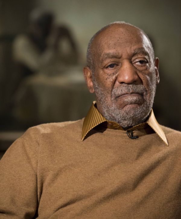 Obviněný Bill Cosby. Obviněný Bill Cosby.