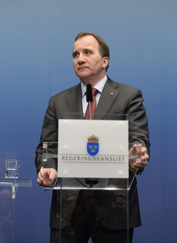 Švédský premiér Stefan Löfven.