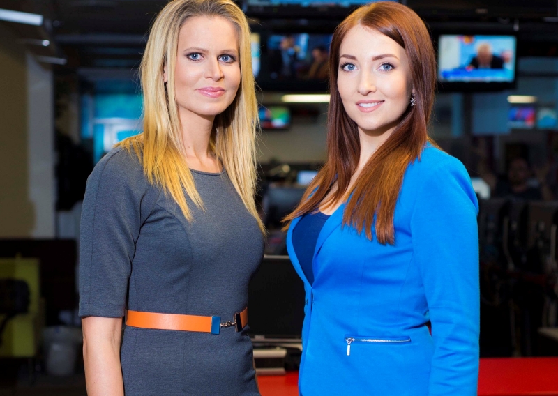 Klára Brunclíková a Michaela Šmídová.
