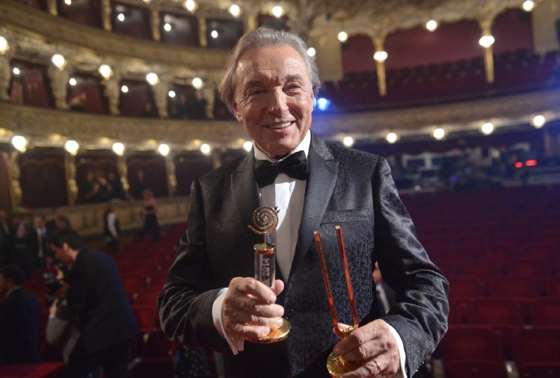 Letošní absolutní slavík Karel Gott.