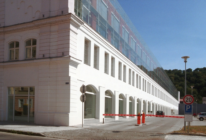 Administrativní budova Corso v pražském Karlíně.
