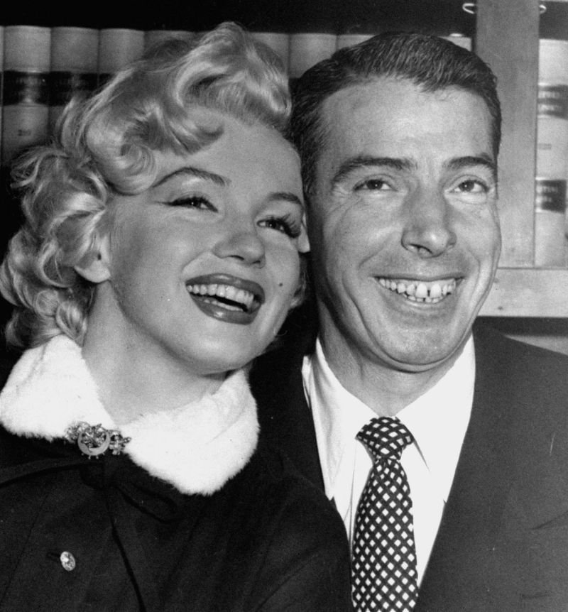 Marilyn Monroe a baseballista Joe DiMaggio.
