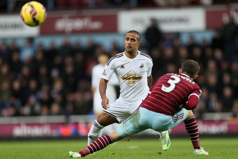 West Hamu doma porazil v 15. kole anglické ligy Swansea 3:1.