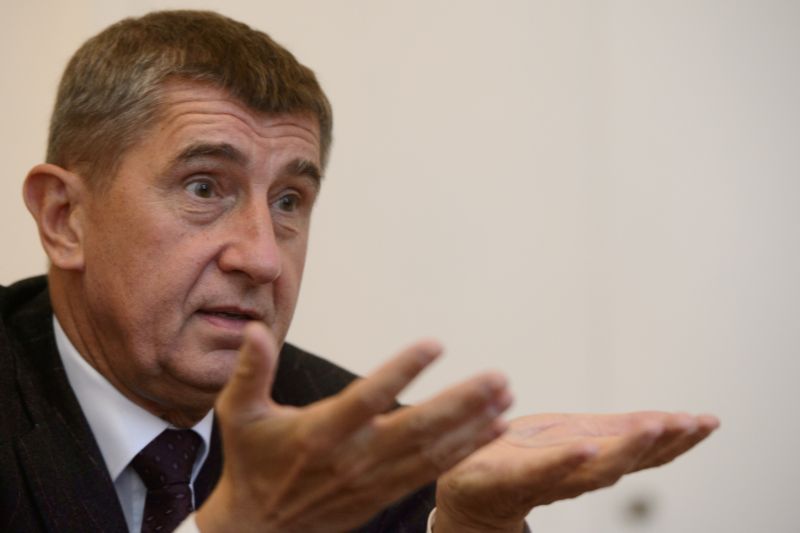 Ministr financí Andrej Babiš. Ministr financí Andrej Babiš.