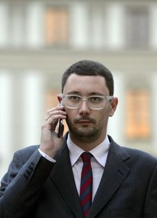 Hradní mluvčí Jiří Ovčáček.