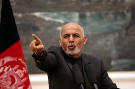 Afghánský prezident Ašraf Ghání.