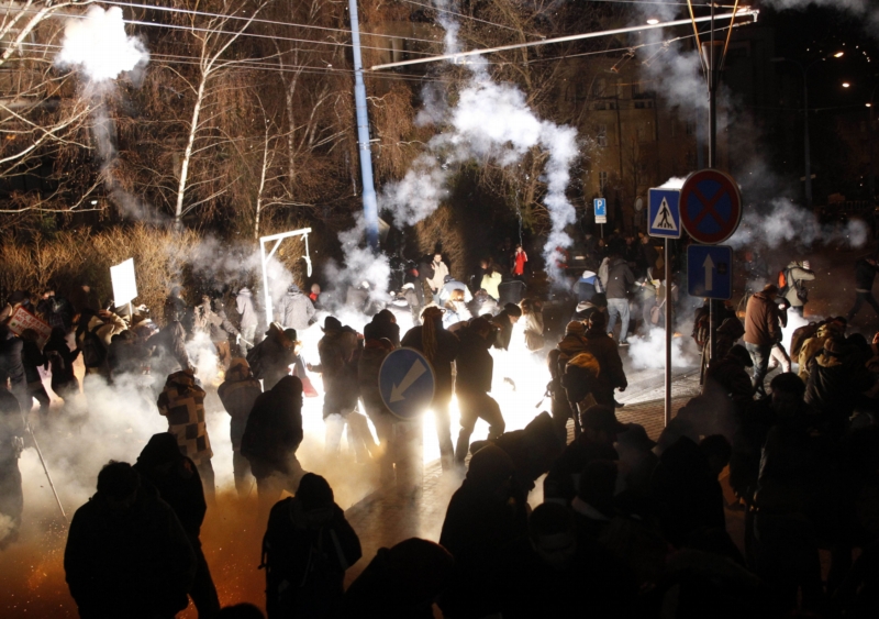 Podobná demonstrace se odehrála i v roce 2012.