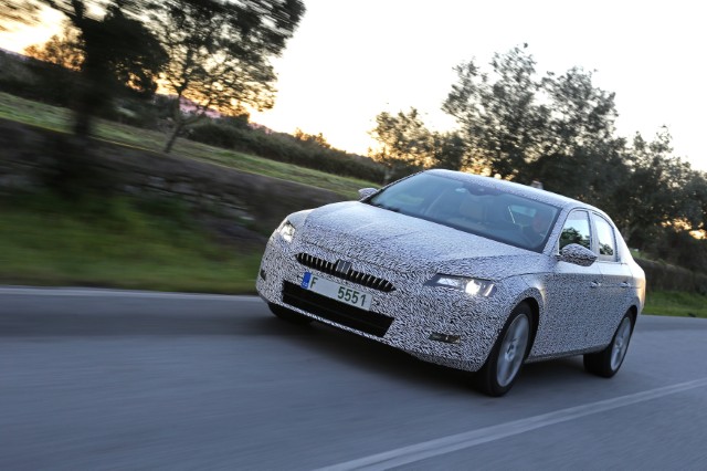 Škoda Superb třetí generace.