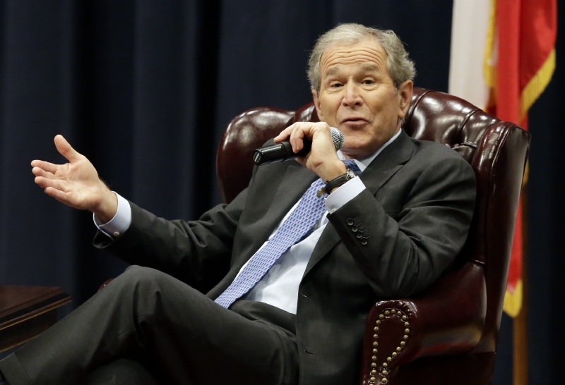 Americký exprezident George Bush.