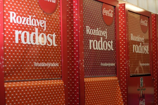 Kampaň značky Coca-Cola.
