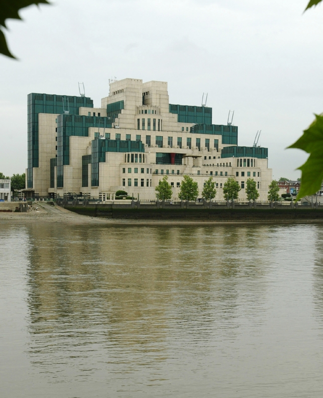 Sídlo britské rozvědky MI6 v Londýně.