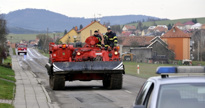 Zásah u Vrbětic.