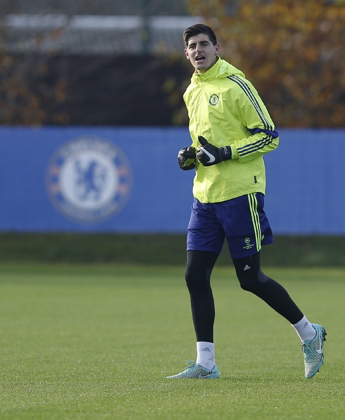 Belgický brankář Chelsea Thibaut Courtois.