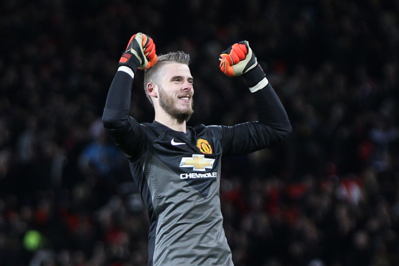 Gólman De Gea.