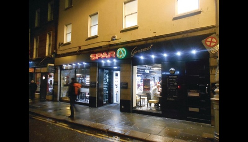 Spar Gurmet v Dublinu. Spar Gurmet v Dublinu.