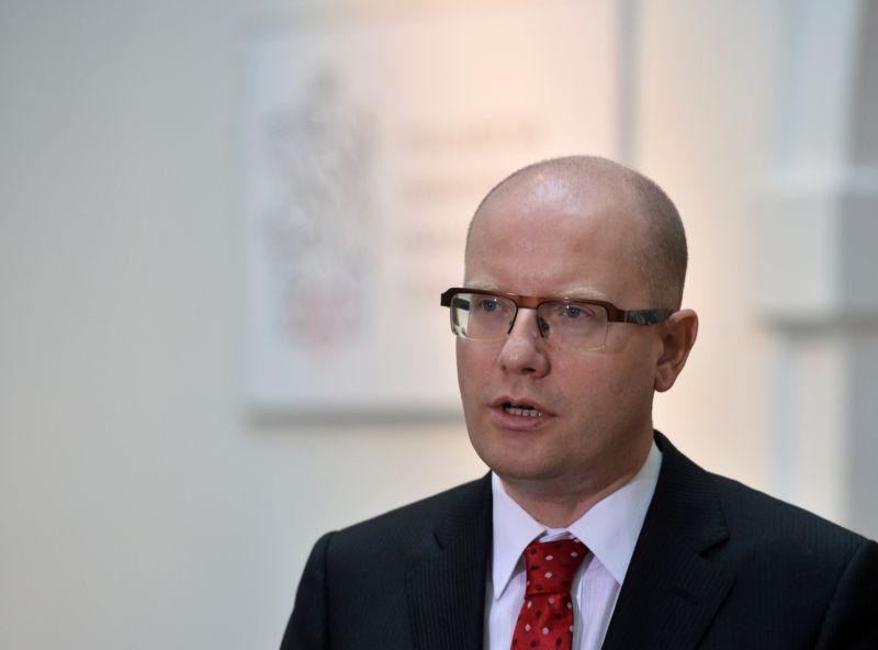 Premiér Bohuslav Sobotka.