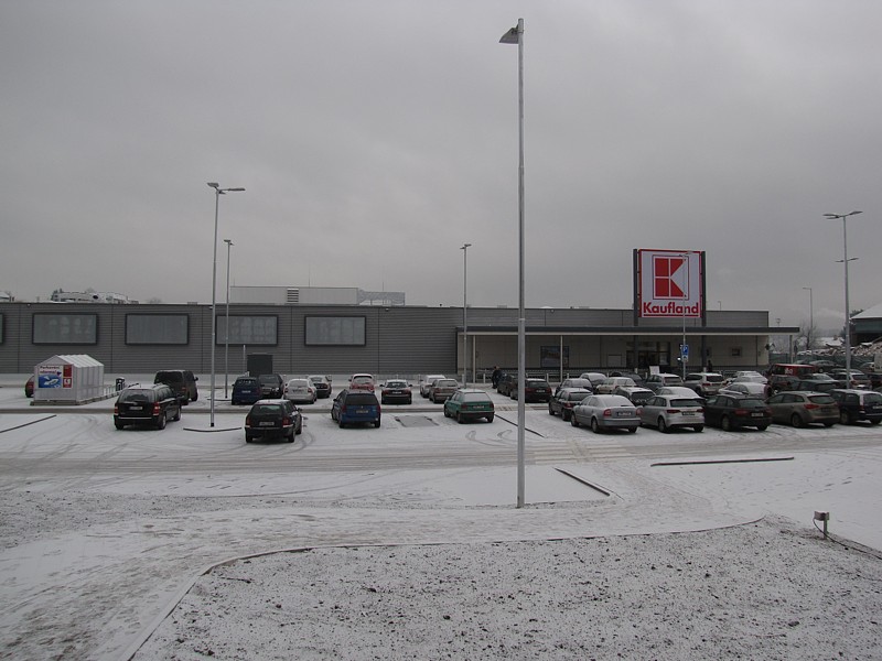 Nová prodejna Kaufland.