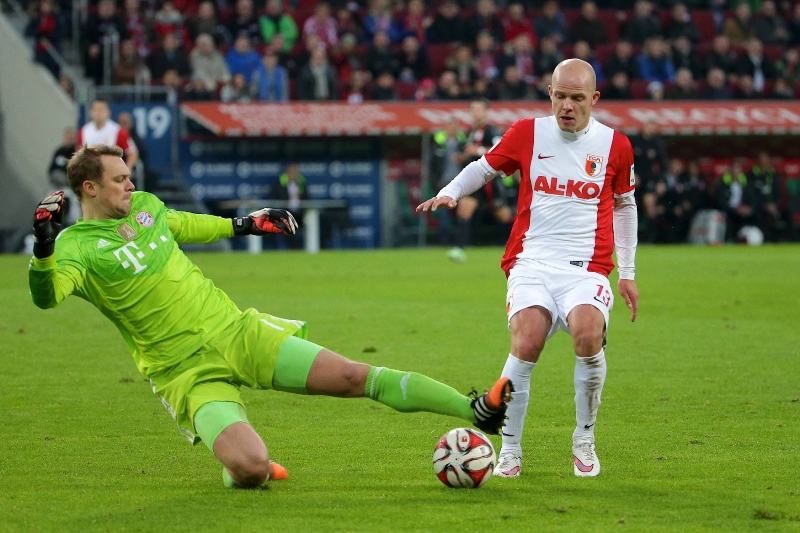 Gólman Manuel Neuer. 