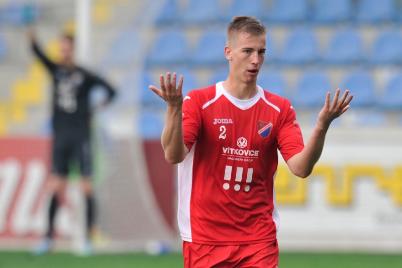 Obránce Jan Baránek.