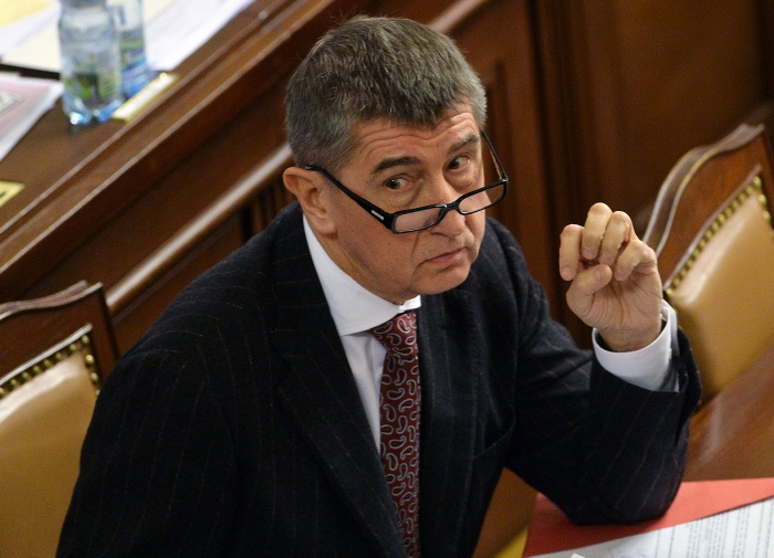 Ministr financí Andrej Babiš (ANO) zažil v Senátu perné chvilky (archivní foto)..