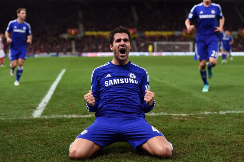 Césc Fabregas, záložník Chelsea.