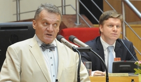 Bohuslav Sobotka a Tomáš Hudeček.