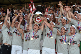 Fotbalisté Sparty získali po sedmi letech mistrovský "double".