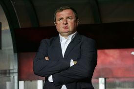 Trenér fotbalové reprezentace Pavel Vrba.