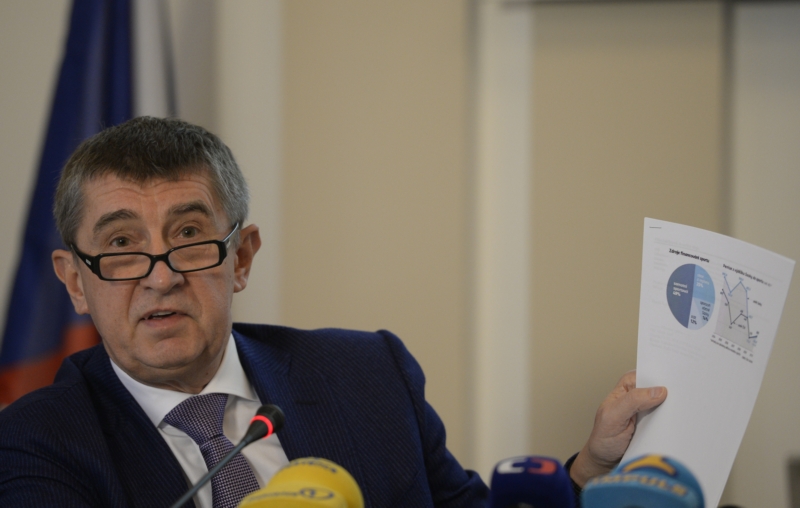 Ministr financí Andrej Babiš. Ministr financí Andrej Babiš.