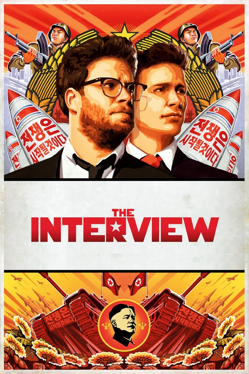 Plakát k filmu The Interview. Plakát k filmu The Interview.