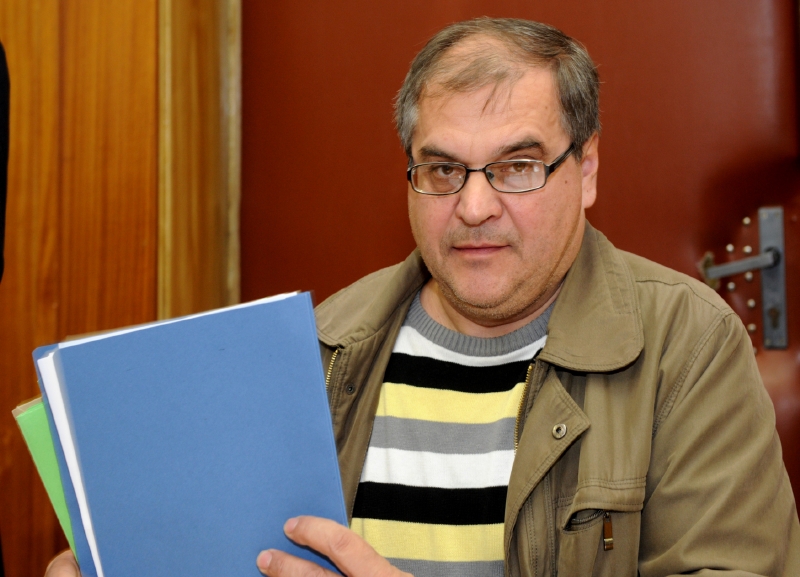 Jan Horníček u soudu.