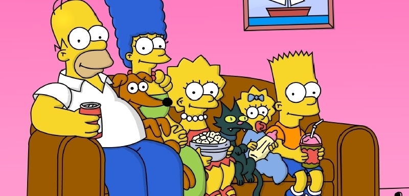 Seriál Simpsonovi. 