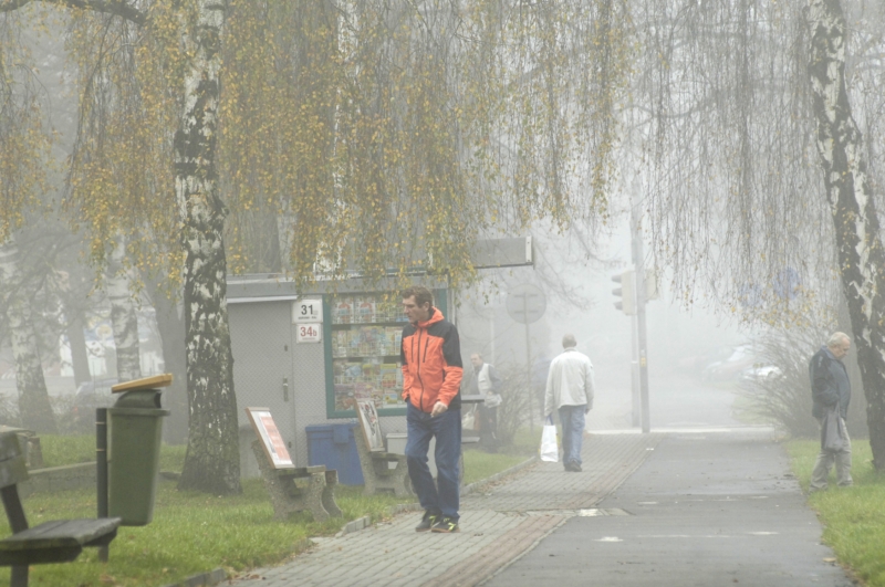 Smog v Karviné. Smog v Karviné.