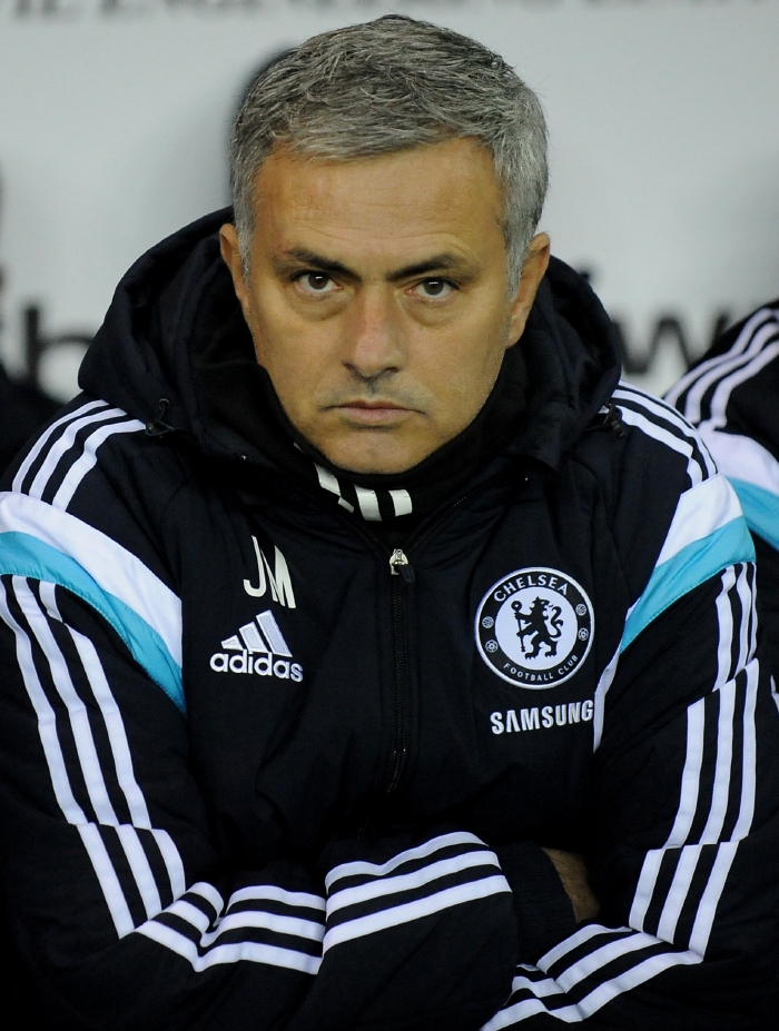 José Mourinho, trenér fotbalistů Chelsea.